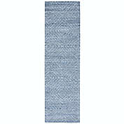 Safavieh Abstract Hickory 2&#39;3 x 10&#39; Runner in Blue