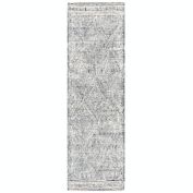 Safavieh Abstract Ellington 2&#39;3 x 10&#39; Runner in Charcoal