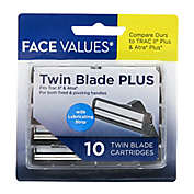 Harmon&reg; Face Values&trade; 10-Count Men&#39;s Twin Blade Cartridges