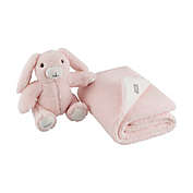 UGG&reg; 2-Piece Classic Sherpa Throw Blanket and Plush Rabbit Toy Set in Pink