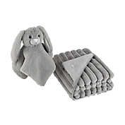 UGG&reg; Dylan Bunny Blanket and Lovey Gift Set in Seal Gray