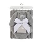 Alternate image 1 for UGG&reg; Dylan Bunny Blanket and Lovey Gift Set in Seal Gray