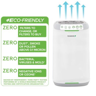 NuWave&reg; OxyPure&trade; ZERO E500 Air Purifier in White. View a larger version of this product image.