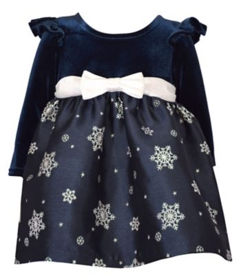Bonnie Baby&reg; Snowflake Dress