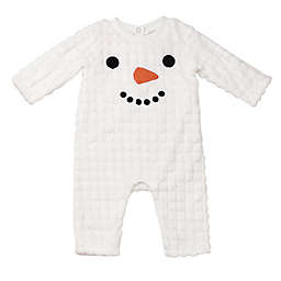 Baby Starters® Snowman Long Sleeve Coverall in White