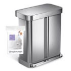 Alternate image 5 for simplehuman&reg; Code H 20-Pack 30-35-Liter Custom-Fit Liners