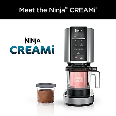 Ninja&trade; CREAMi&trade;  7 One-Touch Program Ice Cream Maker in Silver. View a larger version of this product image.