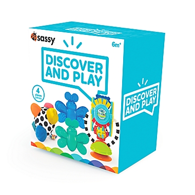 Sassy&reg; Discover & Play Baby Box. View a larger version of this product image.