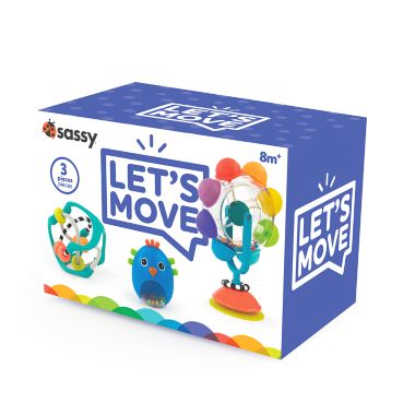 Sassy&reg; Let's Move Baby Box. View a larger version of this product image.