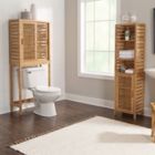 Alternate image 8 for Bracken 15-Inch Bamboo Stool with Shelf