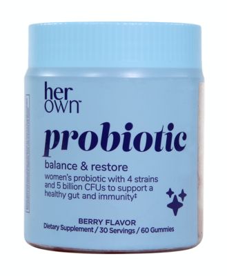 her own&trade; 60-Count Probiotic Gummies