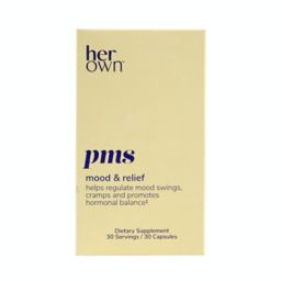 her own™ 30-Count PMS Mood & Relief Capsules<h4> </h4>