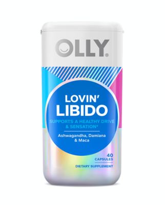 Olly 40-Count Lovin' Libido Capsules Blue