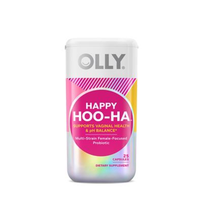 Olly 25-Count Happy Hoo-Ha Capsules Pink