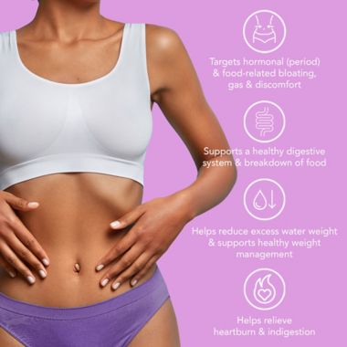 BLOATamin&reg; 30-Count Digestive Health &amp; Weight Management Capsules. View a larger version of this product image.