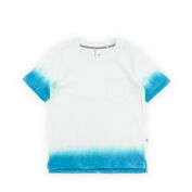 Sovereign Code&reg; Size 12M Tie-Dye Short Sleeve Shirt in White/Blue