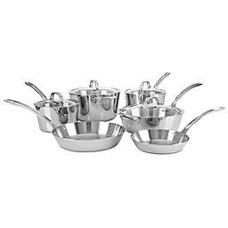 Viking® Tri Ply Contemporary Stainless Steel 10-Piece Cookware Set