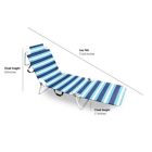 Alternate image 3 for H for Happy&trade; Lounger Beach Chair in Blue Stripe