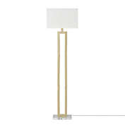 Globe Electric D&#39;Alessio Floor Lamp in Gold with LED Bulb