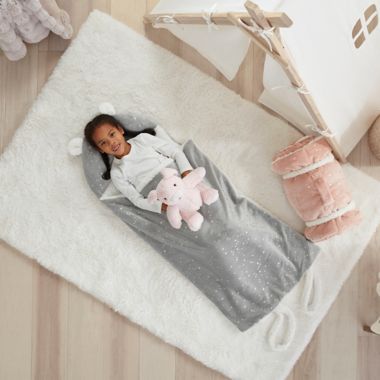 UGG&reg; Avery Stars Nap Mat in Glacier Gray. View a larger version of this product image.
