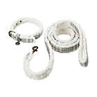 Alternate image 0 for UGG&reg; Westwood Medium 2-Piece Dog Collar and Leash Set in Grey Plaid