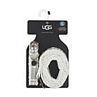 Alternate image 1 for UGG&reg; Westwood Medium 2-Piece Dog Collar and Leash Set in Grey Plaid
