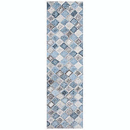 Safavieh Abstract Dawes 2'3' x 6' Runner in Grey