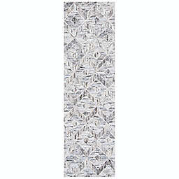 Safavieh Abstract Emerson 2'3 x 8' Runner in Grey
