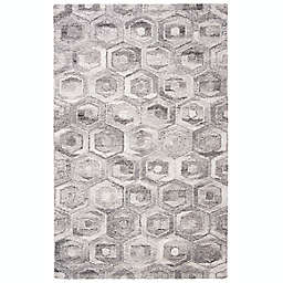 Safavieh Abstract Hyman 4' x 6' Area Rug in Grey
