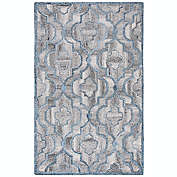 Safavieh Abstract Bourdette 4&#39; x 6&#39; Area Rug in Blue