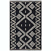 Safavieh Abstract Raynor 3&#39; x 5&#39; Area Rug in Black