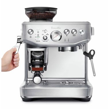 Breville&reg; the Barista Express&trade; Impress Espresso Machine in Stainless Steel. View a larger version of this product image.