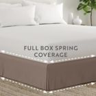 Alternate image 9 for Home Collection Pleated California King Bed Skirt in Light Grey