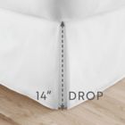 Alternate image 7 for Home Collection Pleated California King Bed Skirt in Light Grey