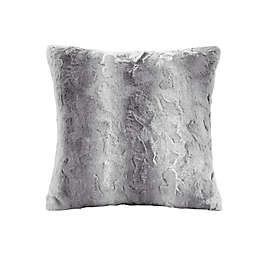 Madison Park® Zuri 20-Inch Square Throw Pillow in Grey