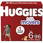 Alternate image 0 for Huggies&reg; Little Movers&reg; Size 6 96-Count Disposable Diapers