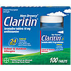 Alternate image 0 for Claritin&reg; 100-Count 24 Hour 10 mg Allergy Tablets