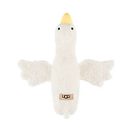 UGG® Classic Sherpa Duck Dog Toy in Snow