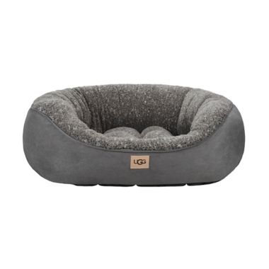 Classic Sherpa Cuddler Bed/Charcoal/28X24X9