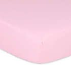 Alternate image 3 for The Peanutshell&trade; 4-Pack Butterfly Microfiber Fitted Crib Sheets in Pink