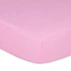 Alternate image 5 for The Peanutshell&trade; 4-Pack Butterfly Microfiber Fitted Crib Sheets in Pink