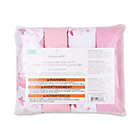 Alternate image 7 for The Peanutshell&trade; 4-Pack Butterfly Microfiber Fitted Crib Sheets in Pink