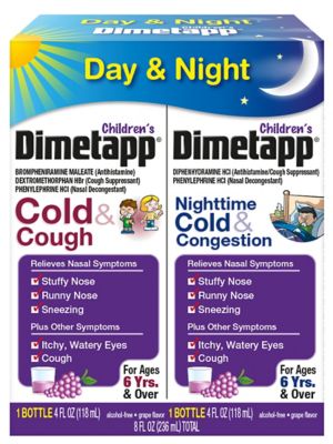 Children&#39;s Dimetapp&reg; 2-Pack Cold &amp; Cough and Nighttime Cold &amp; Congestion Syrup