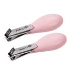 Alternate image 0 for Safety 1st&reg; Fold-up 2-Pack Nail Clippers in Pink