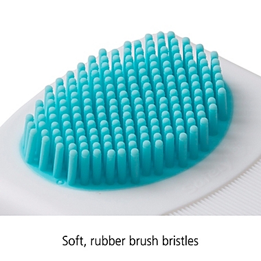 Safety 1st&reg; 2-in-1 Cradle Cap Brush & Comb in White. View a larger version of this product image.