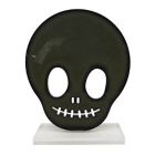Alternate image 0 for H for Happy&trade; Skull Tabletop Halloween Figurine in Black