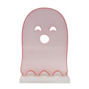 H for Happy&trade; Ghost Halloween Tabletop Figurine in Pink