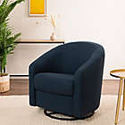 Alternate image 2 for Babyletto Madison Swivel Glider in Performance Navy
