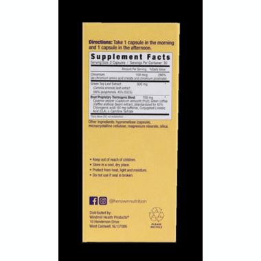 her own&trade; 60-Count Boost Burn and Exercise Capsules. View a larger version of this product image.