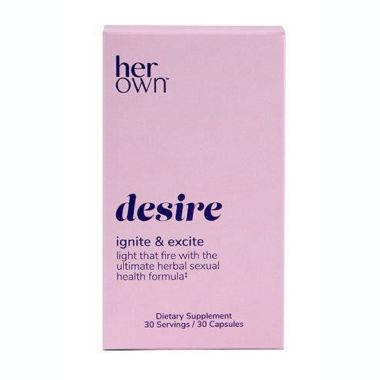 her own&trade; 30-Count Desire Capsules. View a larger version of this product image.